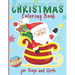 Christmas Coloring Book for Boys and Girls - Ages 4 to 8: 30 Christmas Coloring Pages for Kids ages 4-8