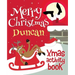 Merry Christmas Duncan - Xmas Activity Book: (Personalized Children's Activity Book)
