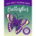 Butterflies: An Easy Large Print Adult Coloring Book Activity for Alzheimer's Patients and Seniors with Dementia