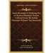 Aesch Mezareph or Purifying Fire a Chymico-Kabalistic Treatise Collected from the Kabala Denudata of Knorr Von Rosenroth