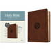 KJV Wide Margin Bible, Filament Enabled (Leatherlike, Dark Brown Medallion, Red Letter)