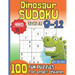 Dinosaur Sudoku for Kids Age 8-12 With Solutions: Hard Vol. 1 I 100 Fun Large Print Puzzles for Smart Children I Maths Deficiency Exercise I Dinosaur
