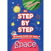 The Step by Step drawing book for kids - Space