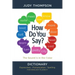 How Do You Say?: Dictionary