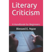 Literary Criticism: A Handbook for Beginners