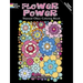 Flower Power Stained Glass Coloring Book