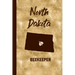 North Dakota Beekeeper: Beekeeper Record Book North Dakota For Bees Notebook
