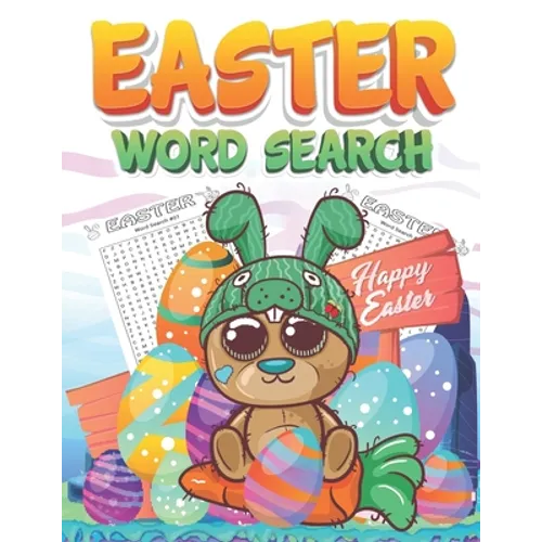 Easter Word Search: Spring Word Search, Easter Large Print Word Searches For Kids and Adults