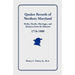 Quaker Records of Northern Maryland, 1716-1800