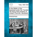 In the Matter of the Appraisal Under the Transfer Tax Acts of the Property of Joseph Plummer, Deceased.