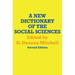 A New Dictionary of the Social Sciences