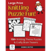 Knitting Puzzle Fun!: 150+ Large Print Puzzles for Knitters, Word Search, Crossword, Hidden Pictures, Mazes, Logic Puzzle, Crisscross and Mo