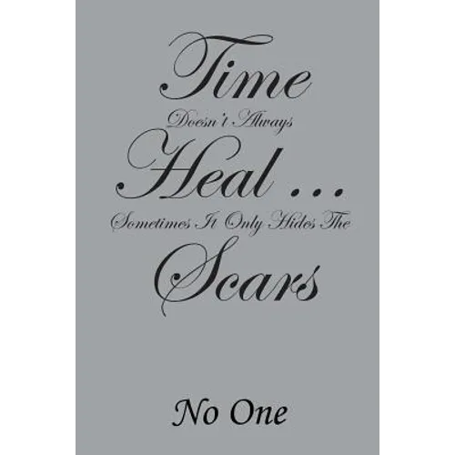 Time Doesn't Always Heal . . . Sometimes It Only Hides the Scars