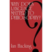 Why Does Language Matter to Philosophy?
