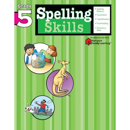 Spelling Skills: Grade 5 (Flash Kids Harcourt Family Learning)