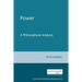 Power: A Philosophical Analysis