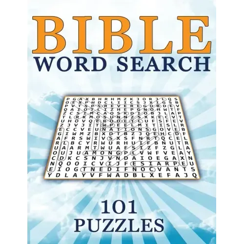 Bible Word Search 101 Puzzles: Large Print