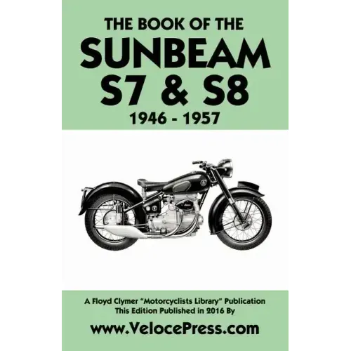 Book of the Sunbeam S7 & S8 1946-1957