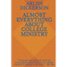 Almost Everything About College Ministry