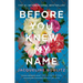 Before You Knew My Name
