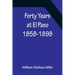 Forty Years at El Paso 1858-1898