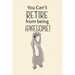 You Can't Retire from Being Awesome: Retirement Gift for Coworker, Gifts for Otter Lovers, Otter Notebook, Animals Notebook, Memory Notebook