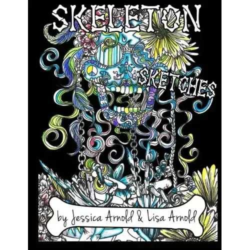 Skeleton Sketches Coloring Book