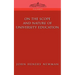 On the Scope of University Education