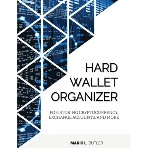 Hard Wallet Organizer: For Storing Cryptocurrency, Exchange Accounts and More