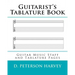 Guitarist's Tablature Book: Guitar Music Staff and Tablature Pages