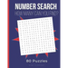 Number Search: Search and Find Number Puzzles for Adults