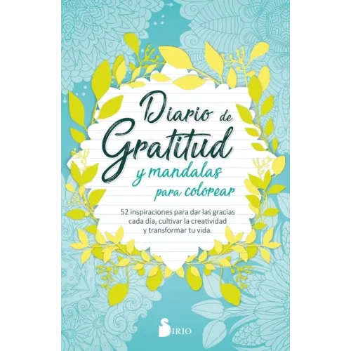Diario de Gratitud Y Mandalas Para Colorear