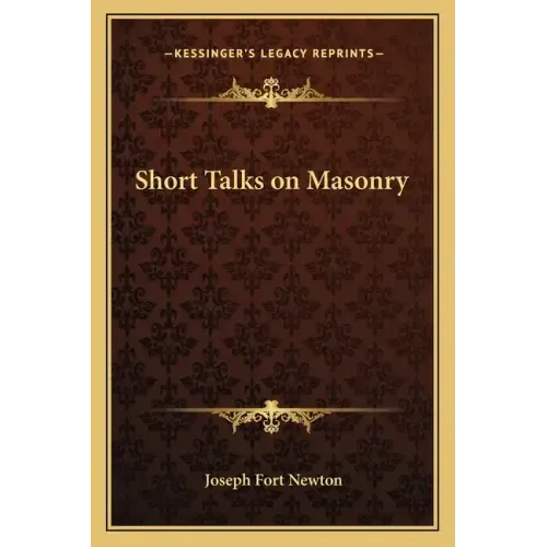 Short Talks on Masonry