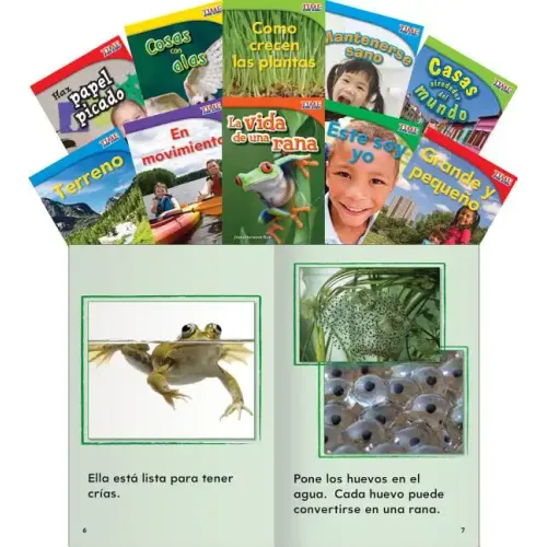 Time for Kids(r) Informational Text Grade 1 Spanish Readers Set 1 10-Book Set