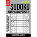 Medium Sudoku Anti-King Puzzle Book for Adults: 250 Medium Sudoku For Intermediate Players