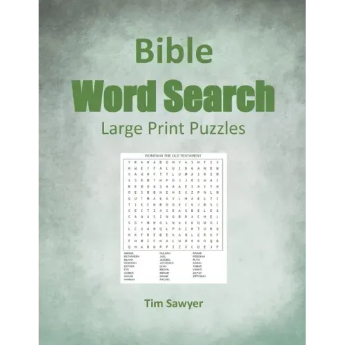 Bible Word Search: Large Print Puzzles