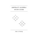 Abstract Algebra: Study Guide