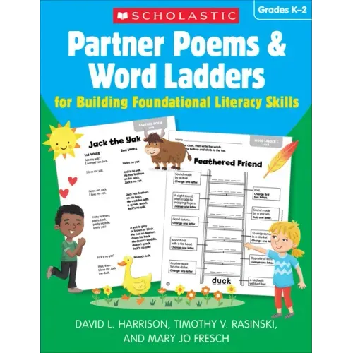 Partner Poems & Word Ladders for Building Foundational Literacy Skills: Grades K-2