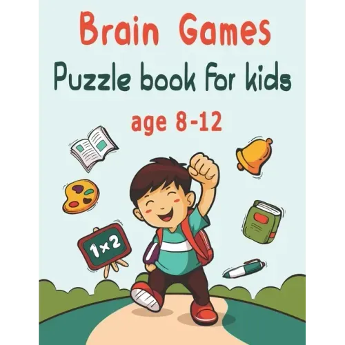 Puzzle book for kids age 8-12: Word search, Sudoku, Word Scramble, Mazes, Draw and Coloring pages