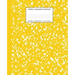 Marble Composition Notebook College Ruled: Yellow Marble Notebooks, School Supplies, Notebooks for School