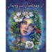 Fairy and Fantasy 2 Grayscale Coloring Book