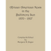 African American News in the Baltimore Sun, 1870-1927