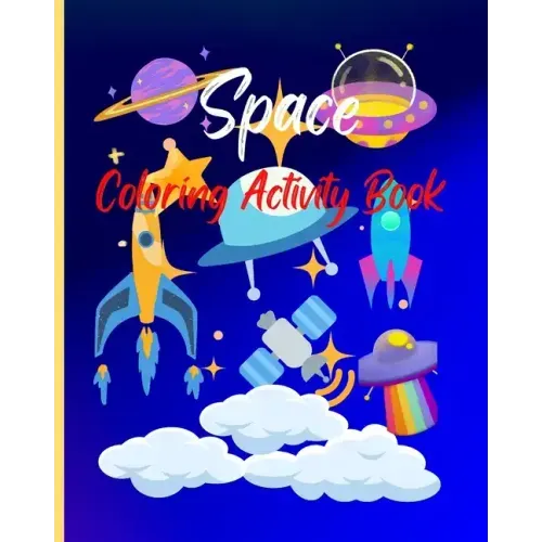Space Coloring Activity Book