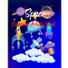 Space Coloring Activity Book