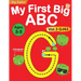 My First Big ABC Book Vol.3: Preschool Homeschool Educational Activity Workbook with Sight Words for Boys and Girls 3 - 5 Year Old: Handwriting Pra