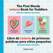The First Words Lotería Book for Toddlers English-Spanish Bilingual: Libro de Lotería de Primeras Palabras Para Niños Pequeños Bilingüe Inglés-Español