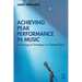 Achieving Peak Performance in Music: Psychological Strategies for Optimal Flow