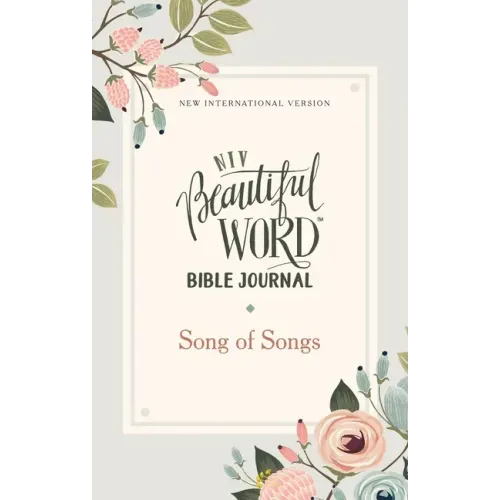 Niv, Beautiful Word Bible Journal, Song of Songs, Paperback, Comfort Print