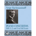 Piano Concertos Nos. 1, 2 and 3 in Full Score