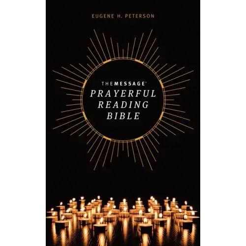 The Message Prayerful Reading Bible (Hardcover)